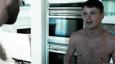 Stepdad & Stepson One-Up Each Other in Argument Leading to Taboo Fuck