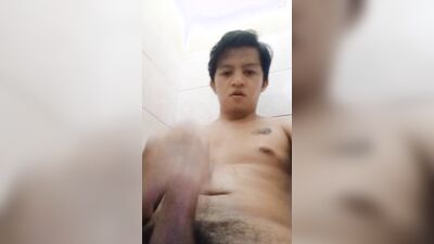 Young Asia Teen Guy Wank And Cum Under The Shower