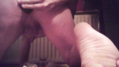 anal fun with buttplug and spreader