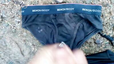 Our fan ordered again that I will take my friend's brief and that when I masturbate it also makes me horny