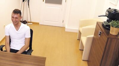 He 'll Do Anything For Money, Watch This Twink Riding A Big Stick All In Pov - BIGSTR
