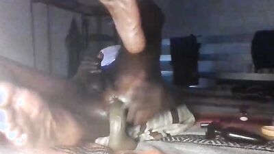 Extreme Black Slutty Anal Dildo Sexing My Greedy Gape Hole Thrusing My Walls Till I Climate all over my Used ButtHole