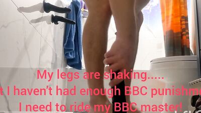 BBC gapes whiteboi ass