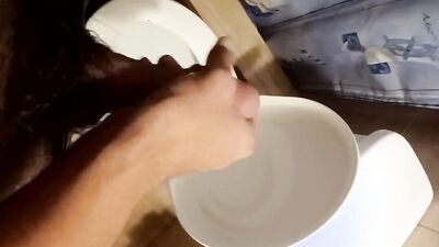 Solo masturbation from a local guy