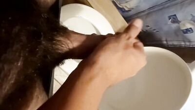 Solo masturbation from a local guy