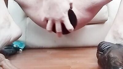 Different dildo for anal traning