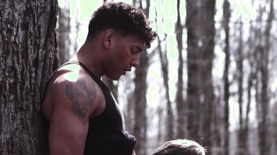FalconStudios - Hot Muscled Jock Pounds Tight Ass Outdoors