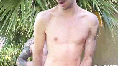 BAREBACKTHATHOLE Max Cameron And Danny Blue Breeds Outdoor