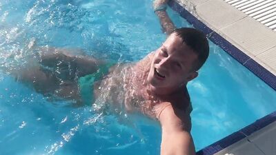 A powerful stream of cum on a twink's face after passionate sex with a stranger - 517