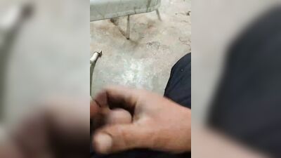 Mascuker Man Plays with His Dick on Webcam While Smoking