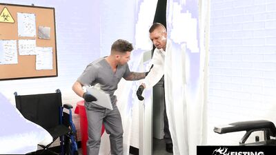 Handsy Docs Prolapse Twink Patient - FistingInferno