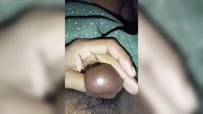 Horny big cock masterbating in slow motion