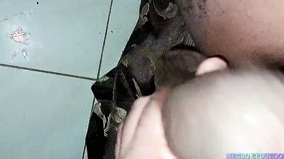 After the old pervert sucked me, look how he left my dick