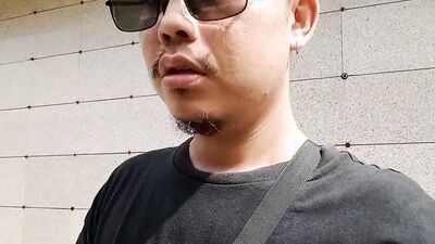 My masturbating in the cemetery
