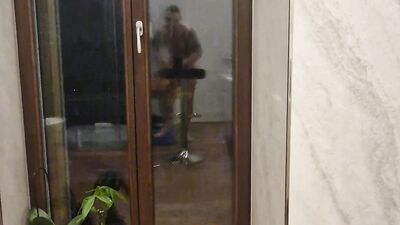A schower before going out