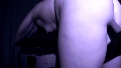 Sensually fucking 16x3,5cm Dildo on treadmill with my big wet bubblebutt. Deep shaved anal closeup. Tobi00815
