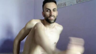 JERKING OFF and CUMMING in my own mouth