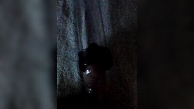 Dick And Balls With Rubber Bands Vacuum Pumping With Condom