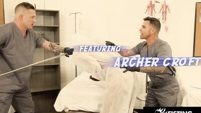 Alien Fist Probed By Hot Doctor's
