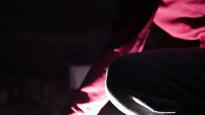 Horny pissy twink cum under the moonlight