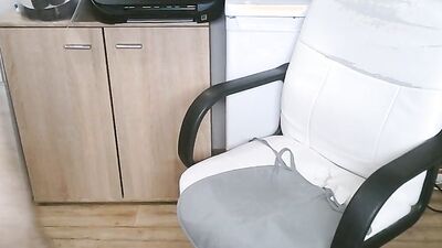 Some masturbation at the office