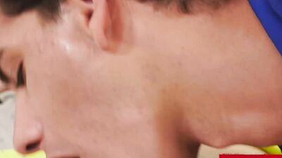 BRINGMEABOY Twinks Ollie Barn And Tyler Scott Bareback