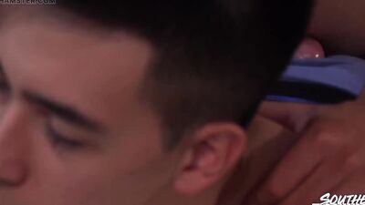 SOUTHERNSTROKES Antu Burghos Tight Ass Licked By Leon Bassi