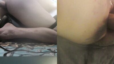 fuck machine pounds ass, strokes cock till cums