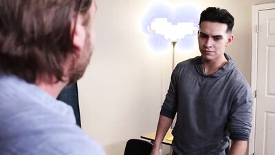 Aaron Perez gets fucked by Hans Berlin