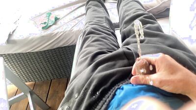 Too tired to masturbate in pissed flooded layers when I went to bed, completed the cycle in the morn