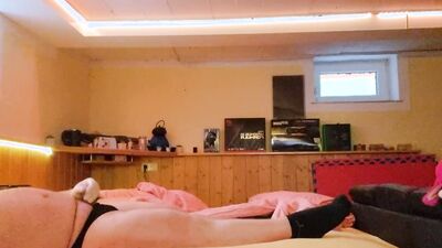 Masturbation with Gloves
