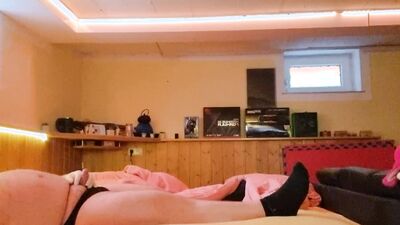Masturbation with Gloves