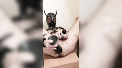 Woof! Puppy Doggy want play hard with sex toys.. So horny