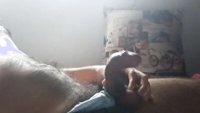 Ripping my boxer off, fingering my hole and Eating my cum (It got dirty, I apologize for the mess)