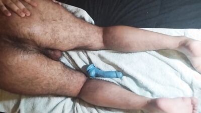 Fucking my ass with different toys and in different positions while I cum a lot
