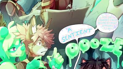 Furry Sex Comic: Critical Success - anal, double penetration, handjob, rimming, blowjob