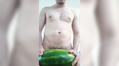 I fuck a watermelon imagining is your big ass