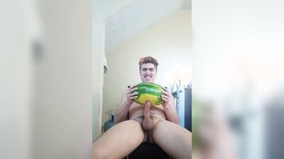 I fuck a watermelon imagining is your big ass