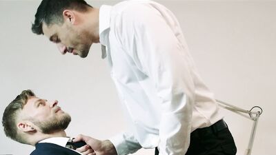 MEN - Jay Roberts Teaches Matt Anders How Things Work In His Office By Hard Pounding His Sweet Ass