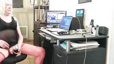 At the orders of my Master on cam