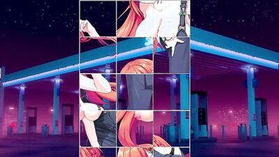Anime Gas Station