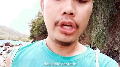 ass play at pag iipon ng tamod sa plastic container nakakalibug