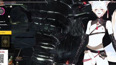 femboy vtuber gets his cock played with while gaming [M4M Roleplay]
