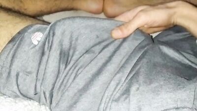 ????????????????????Naughty Big Cock Gets Masturbated Until He Ejaculates!Hairy Legs,Nice Feet ????????!