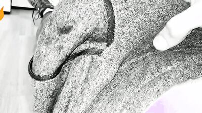 ????????????Delicious and Tasty Huge Cock Gets Masturbated for Black and White Lovers ⬜⚫!
