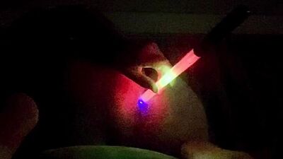 Anal Toying my Juicy Ass, Lightsaber up my butt. May the force be in my asshole