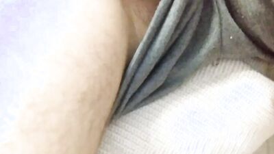 ????????????????Shaved Amateur Shows The Perfect Size Of His Cock And Gives You His Sperm????????