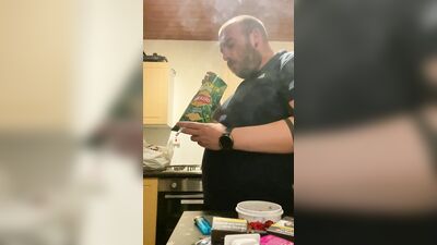 A fan requested me to smoke and eat