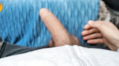 ????????????????Nice Cock Massaged By Its Owner Cums Very Close, Hot Milk For Your Mouth ????????!