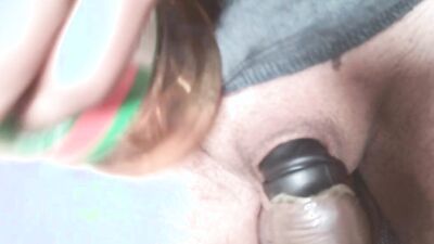 Male masturbation solo